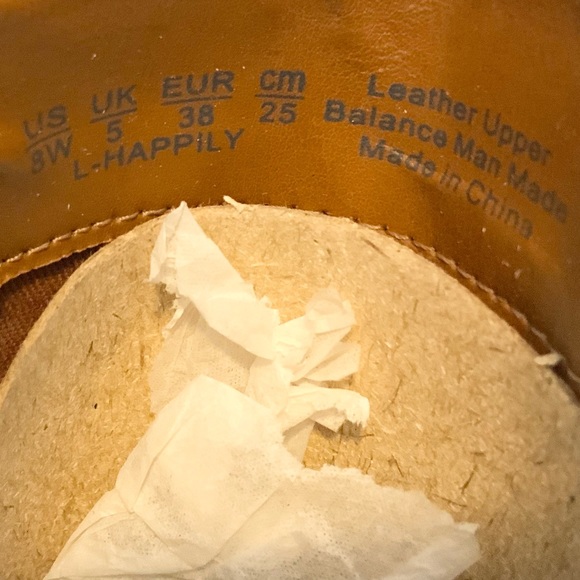 Franco Sarto Women's Happily Ankle Boot Brown Leather 8 Wide NWOT - Picture 6 of 7